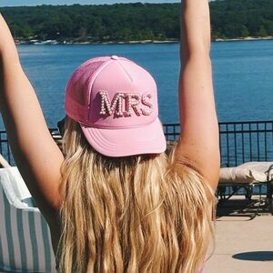 Pink Pearl MRS Hat